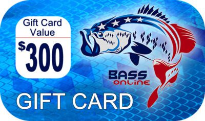 FISHING GIFT CARD $300
