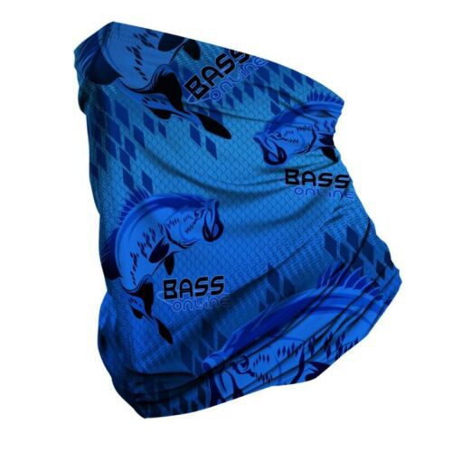 Blue Fishing Face Mask