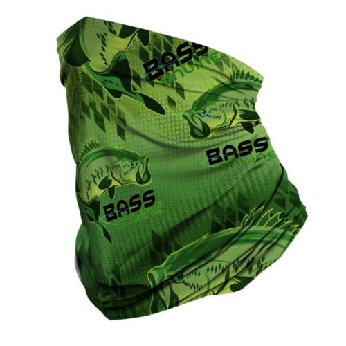 Green Fishing Face Mask