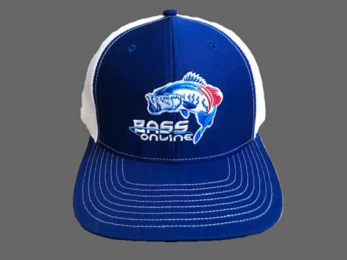 Royal Blue Snapback Fishing Hat 