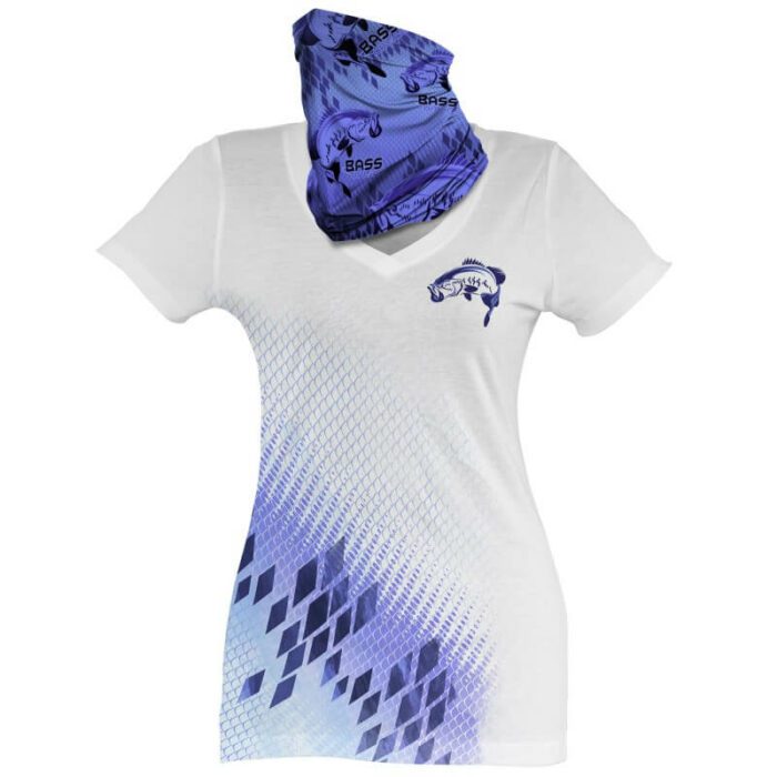 Ladies White Water Performance Short Sleeve Fishing Shirt - Image 3