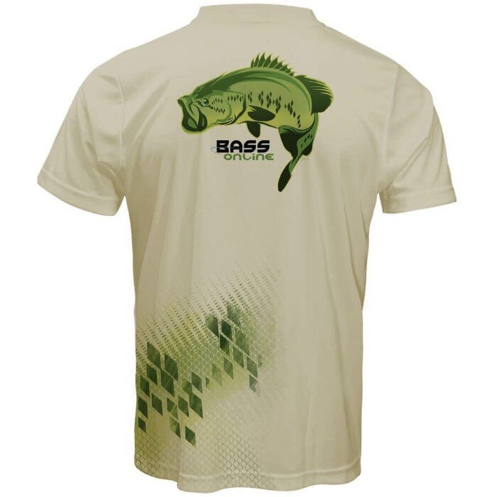 Tan Everglades Performance Short Sleeve Shirt - Image 2
