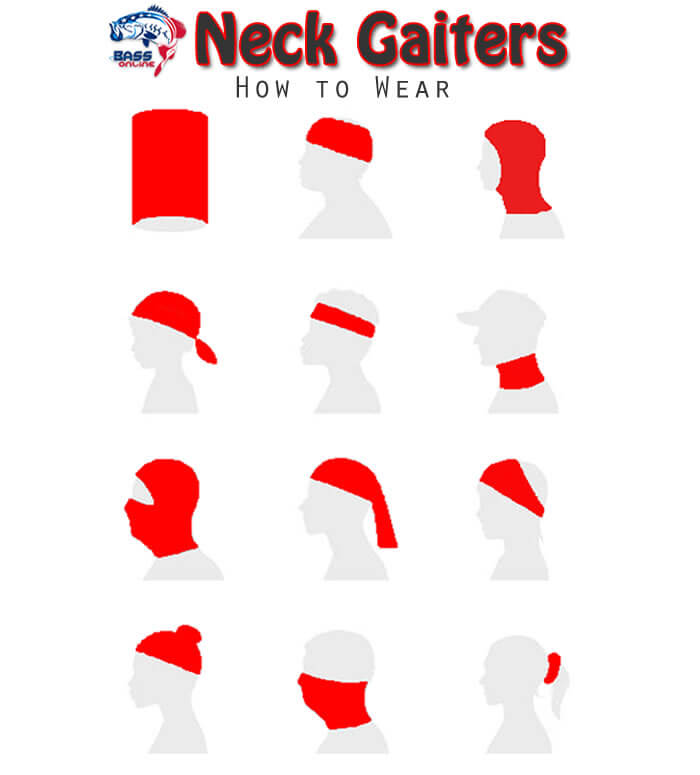 Neck Gaiters - How to Wear Neck Gaiters - How to Wear